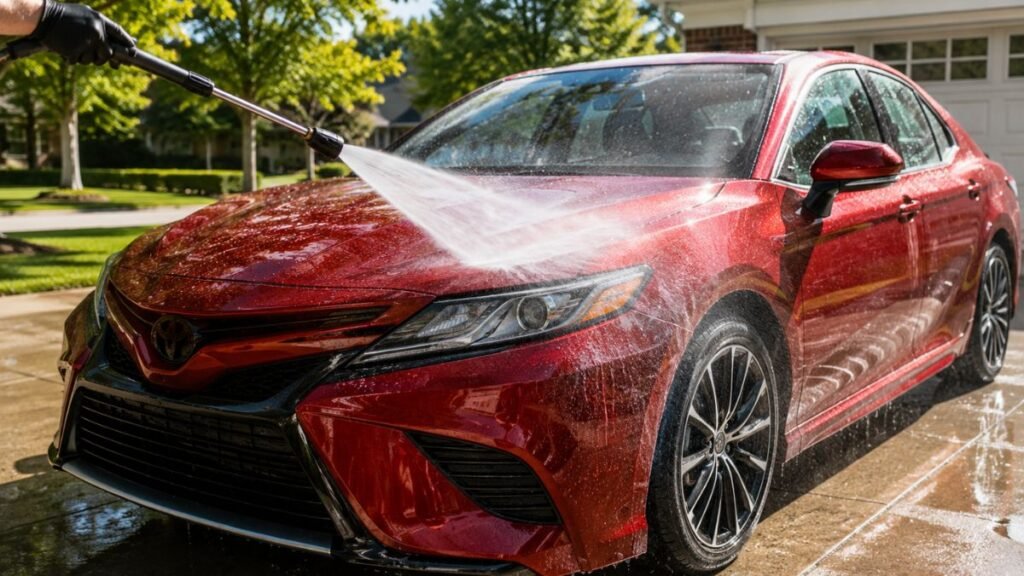 How Often Should You Wash Your Car? 5 Ultimate Rules for Clean Paint how often should you wash your car pressure washer rinse banner